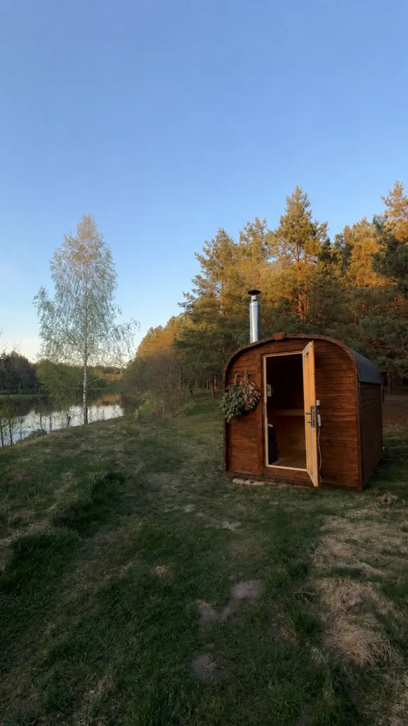 Баня квадро в кемпинге Михневичи